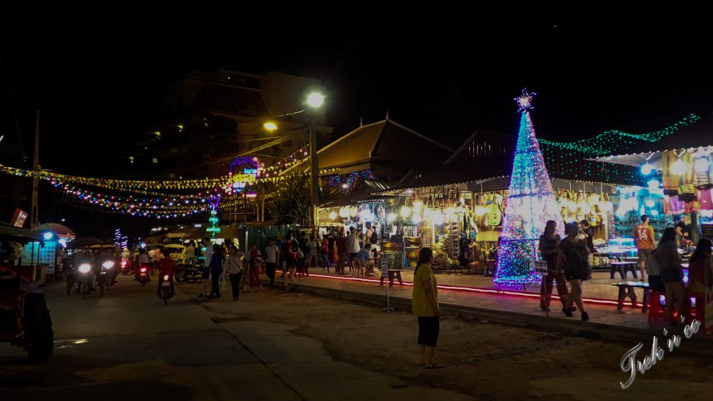 Siem Reap by night