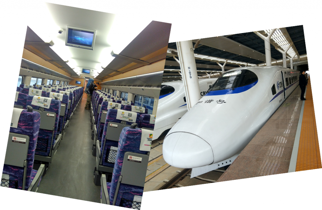 TGV en Chine