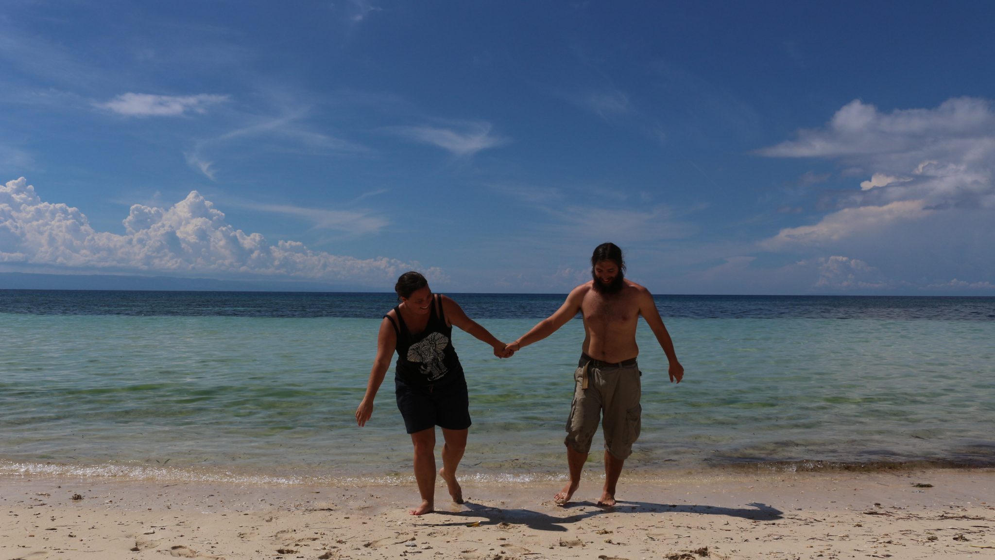 Nico et Elise à Siquijor