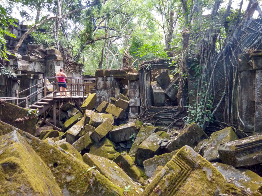 temple beng mealea parcours touristique