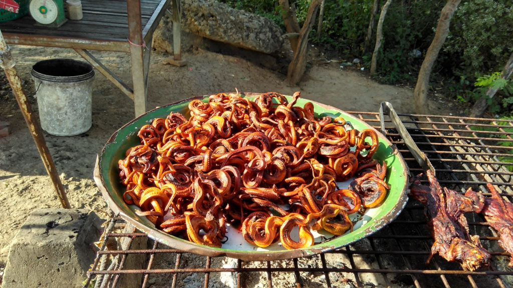 Serpent grillé Battambang