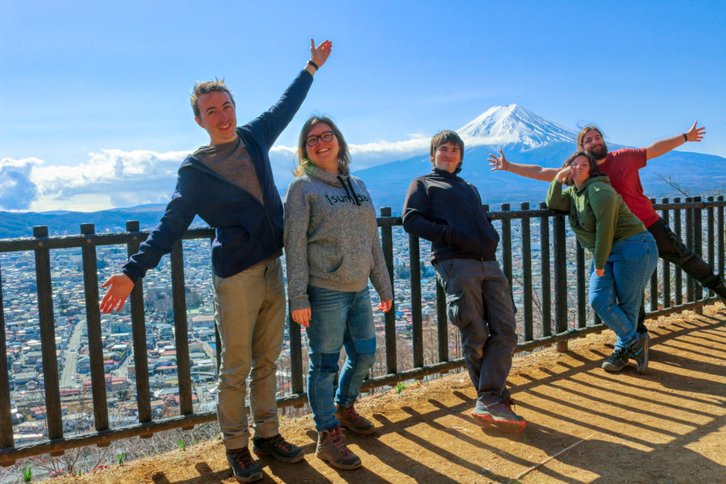 les copains et le mont fuji