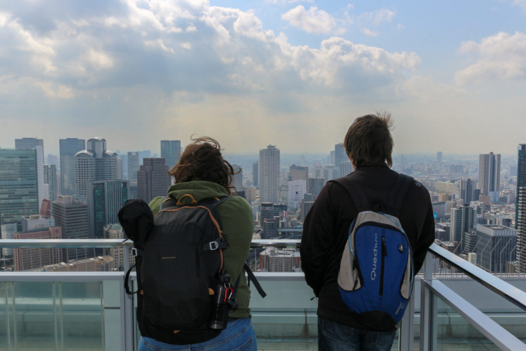 vue sur osaka